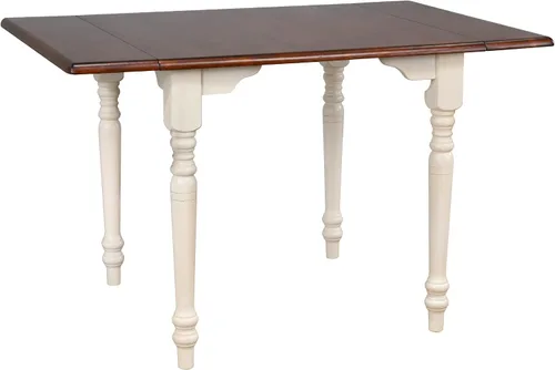 Vista 4 de Sunset Trading Andrews - Juego de comedor rectangular de 3 piezas de 48 pulgadas, sillas Windsor totalmente montadas, asientos para mesa de 2,4