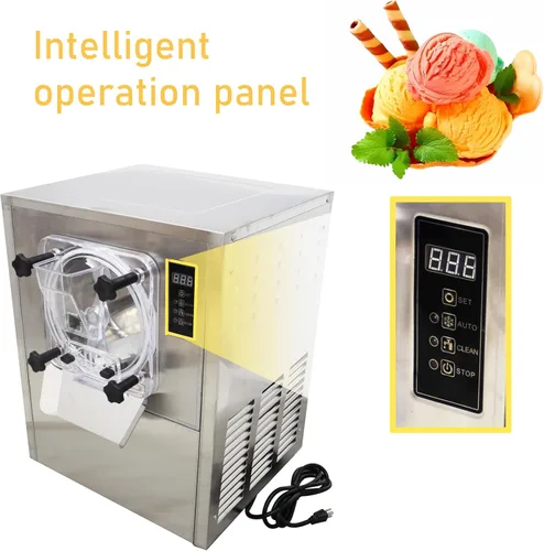 Vista 3 de Rendimiento completamente automático comercial de escritorio de la máquina de helado duro alto