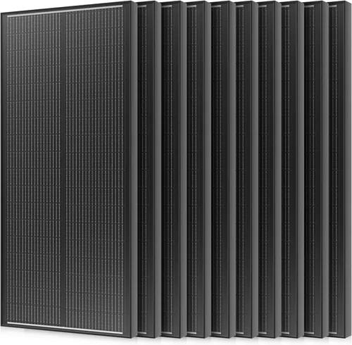 Vista 17 de Panel Solar de 18BB 100 Vatios, Panel Solar N-Type de 12V 100W, Módulos PV Monocristalinos de Alta Eficiencia del 25% para RV, Marino, Techo