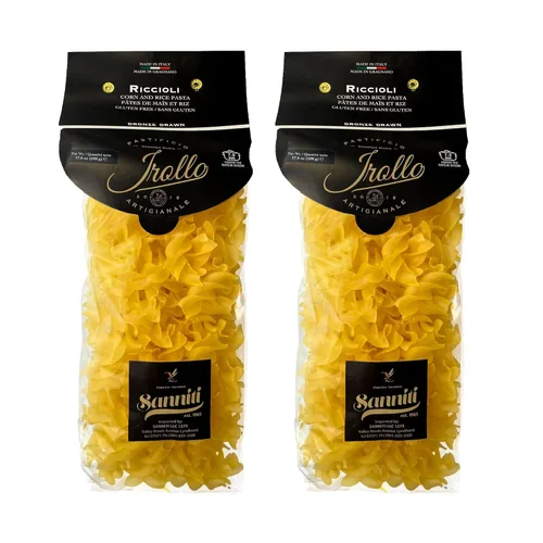 Vista 35 de Sanniti Pasta mixta artesanal sin gluten Ammischiata di Gragnano Importada de Italia, 17.6 oz