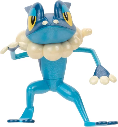 Vista 4 de Pokemon Select Evolution Pack - Cuenta con figuras de batalla Froakie de 2 pulgadas, Frogadier de 3 pulgadas y Greninja de 4.5 pulgadas