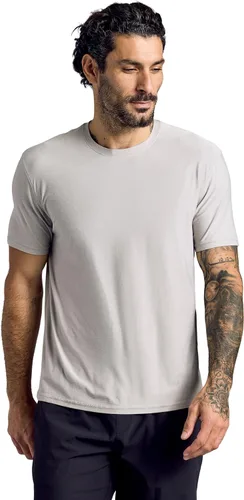 Vista 45 de True Classic Camisas de entrenamiento para hombre: camiseta muscular Negro
