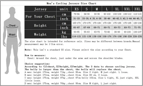 Vista 3 de Ciclo Jersey hombres Ciclismo Jersey Bicicletas ropa Bicicletas top hombres ropa ciclismo maillot MTB Jersey Racing deporte Camisetas cráneo