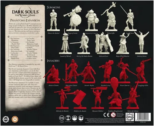 Vista 3 de Steamforged Games Dark Souls The Board Game: Phantoms Expansion