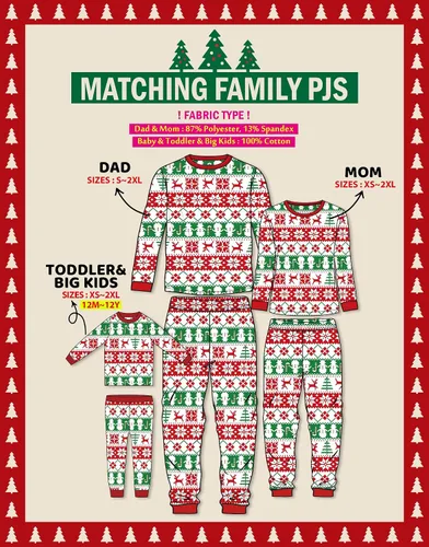 Vista 75 de VAENAIT BABY Infant Toddler Kids Adult Couple Family Matching Women Men Christmas Pjs Xmas Holiday Buffalo Plaid Pajama Set