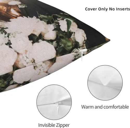 Vista 5 de Funda de almohada personalizada con imagen y texto, funda de almohada con foto personalizada, funda de almohada personalizada con foto, regalos