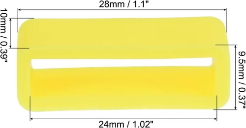 Vista 2 de uxcell Watch Band Strap Loops Silicone Watch Holder Keeper, for Watch Band