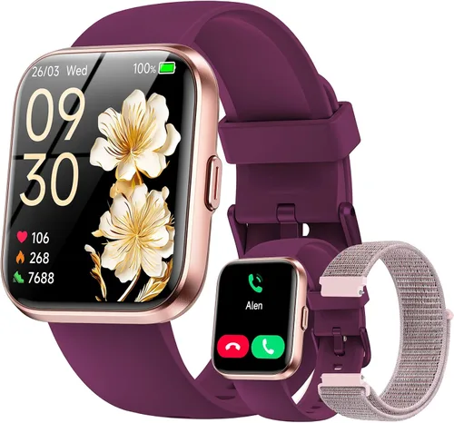 Vista 10 de Relojes inteligentes para hombres (Android/iPhones), más de 120 modos deportivos con monitor de ritmo cardíaco, monitor de ritmo cardíaco