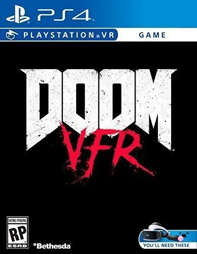 Vista 4 de PlayStation VR FPS Classic Bundle (5 Items) PlayStation VR Gran Turismo Bundle, PSVR Doom VFR Game, PSVR Bravo Team Game, PSVR Farpoint Game and