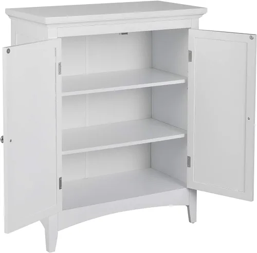 Vista 8 de Teamson Home Glancy - Armario de madera, color blanco