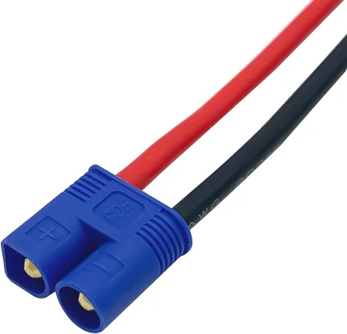 Vista 4 de 5 pares EC3 conector hembra y macho Deans con 14AWG 3.9 in alambre de silicona para RC Lipo batería Cable Drone