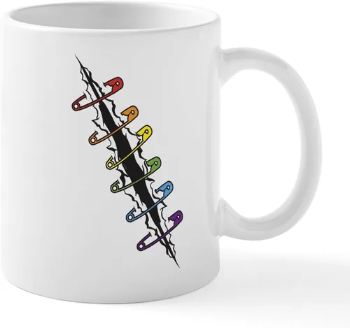 Vista 50 de CafePress Peace Love - Taza de café de cerámica para ukelele (11 oz (11.0 fl oz)