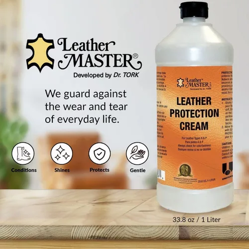 Vista 5 de Leather Master s 1 litro de crema de protección de cuero