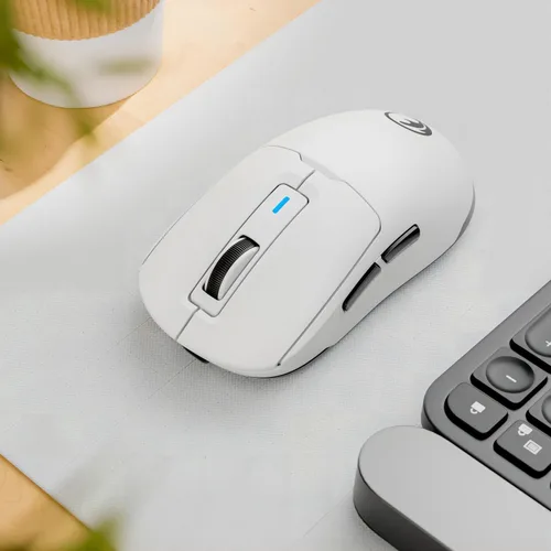 Vista 8 de G59 Ratón inalámbrico/con cable/BT 2.4G para juegos, ratón inalámbrico recargable con USB tipo C, 6 DPI ajustables, 8000 DPI máximo, 60g