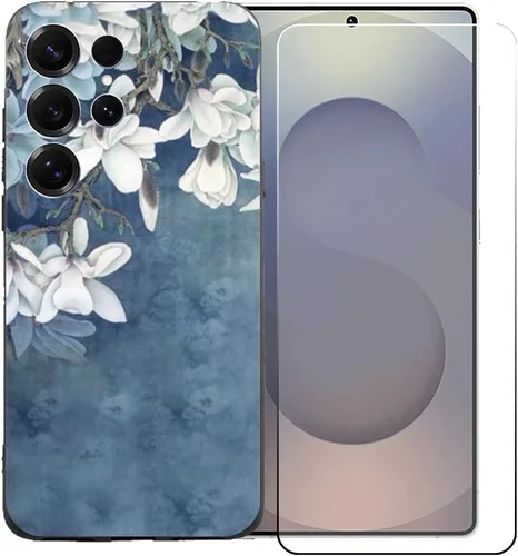 Vista 15 de Funda de TPU para UIOUOR I25 Ultra + HD de vidrio templado, carcasa de silicona para parachoques trasero – 9 dureza anti-arañazos protector de Bst1