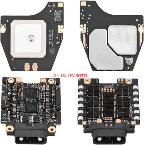 Vista 7 de Piezas de reparación de drones para D-J/I F-P/V Combo de reemplazo de cardán de señal de cable de brazo de motor tren de aterrizaje bastidor Módulo
