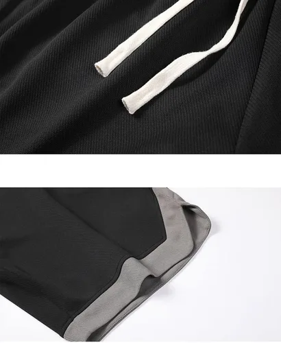 Vista 8 de Camisa de la NASA, pantalones cortos casuales, hip-hop, estilo suelto y delgado, capris, pantalones de baloncesto, camisa de verano de secado rápido