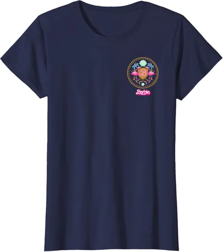 Vista 31 de Barbie The Movie - Camiseta Flamingo Crest Negro