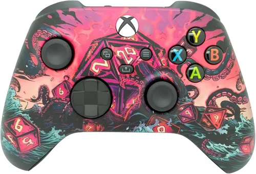 Vista 20 de Controlador inalámbrico personalizado compatible con PC, Windows 10+, Series X/S y One (Series X/S camuflaje verde)
