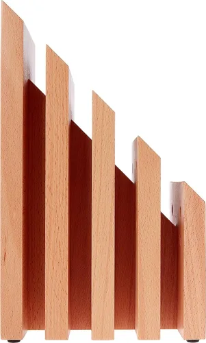 Vista 5 de ZWILLING Bloque de cuchillos italiano, 10" x 10" x 16", madera de haya natural