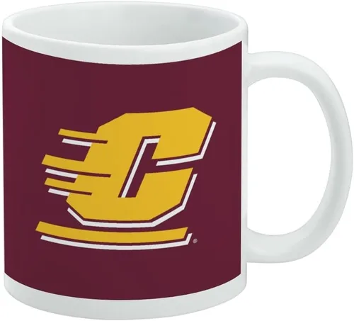 Vista 438 de Taza de cerámica con el logotipo principal de la Universidad Rider, taza de regalo novedosa para café, té y bebidas calientes, 11oz, blanca
