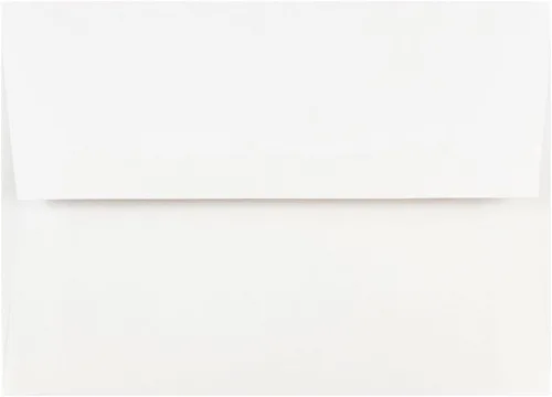Vista 9 de JAM PAPER Sobres de invitación 4Bar A1 - 3 5/8 x 5 1/8 - Blanco - Paquete de 50