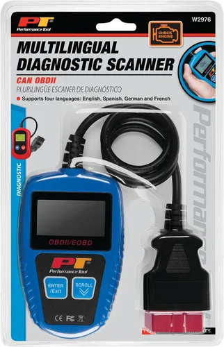 Vista 8 de Performance Tool W2976 Herramienta multilingüe universal del escáner CAN OBDII
