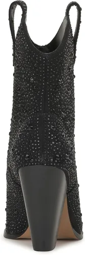 Vista 3 de Jessica Simpson Womens Cissely Embellished Western Ankle Boots