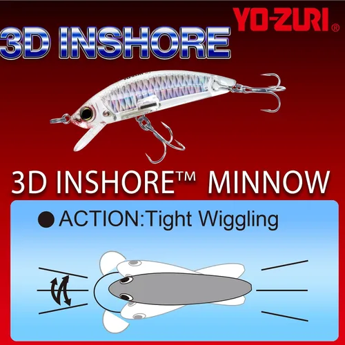 Vista 4 de Yo-Zuri Yo Zuri R 1213 3 D Minnow costero ' F 110 Mm 4 8