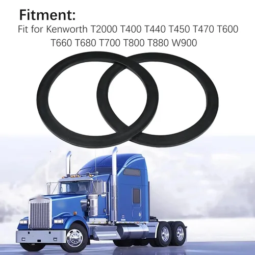 Vista 2 de 2 juntas de tapa de combustible para Kenworth T2000 T400 T440 T450 T470 T600 T660 T680, arandela de sellado de tapa de tanque de gasolina