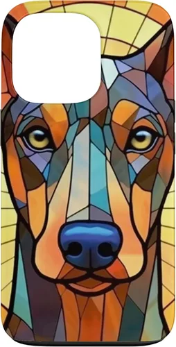 Vista 10 de Funda para iPhone 16 Doberman Dog