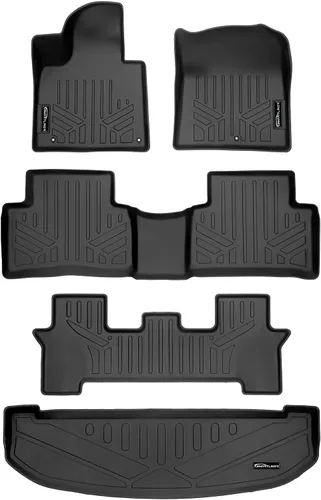 Vista 10 de SMARTLINER Juego de alfombrillas de piso personalizadas para Kia Sorento 2011-2013