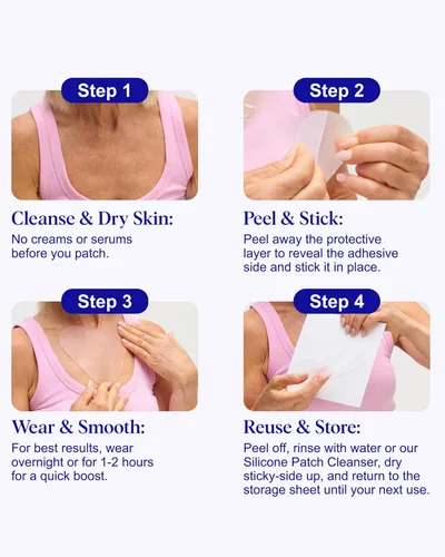Vista 6 de Kit para arrugas schminkles Pecho Arrugas & Décolletage Arrugas, Pecho suavizar