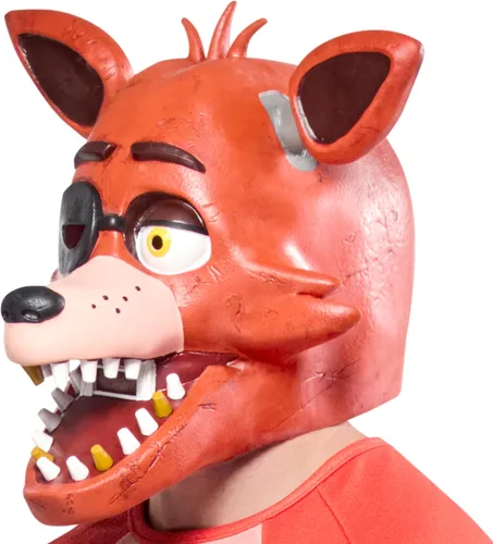 Vista 3 de Rubies Máscara de látex para disfraz de cinco noches en Freddy's Deluxe para adulto