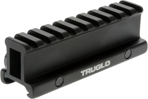 Vista 2 de TRUGLO Montura de Riser Táctico de Perfil Bajo de Picatinny de Aluminio Ligero y Duradero para Puntos Rojos y Óptica de Puntos para Caza y Tiro