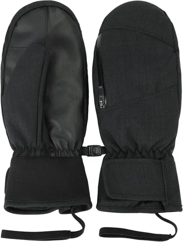 Vista 8 de Guantes de esquí impermeables para mujeres y hombres, guantes de nieve de invierno para pantalla táctil, guantes de esquí para clima frío, snowboard