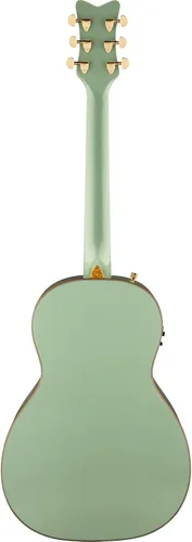 Vista 2 de Gretsch G5021E Rancher Penguin Parlor Guitarra Acústica-Eléctrica - Menta