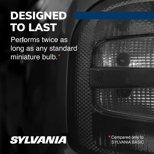Vista 3 de SYLVANIA - Bombilla Mini SilverStar 921 - Luz más brillante y blanca, ideal para la luz de freno de montaje alto central (CHMSL) y más