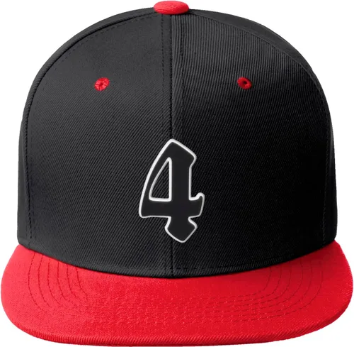 Vista 1285 de Daxton Gorra clásica con visera de billete plano con letras del alfabeto inglés antiguo de la A a la Z