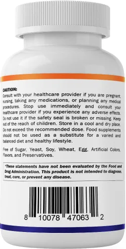 Vista 9 de Vitamatic Ácido fólico 1000 mcg (1 mg) - Tabletas vegetarianas - 1667 mcg DFE - Vitamina B9 (240 unidades (paquete de 1))