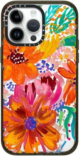 Vista 39 de CASETiFY Impact - Funda para iPhone 13 [protección contra caídas de 6.6 pies/compatible con Magsafe] Black Kingsnake, color negro transparente
