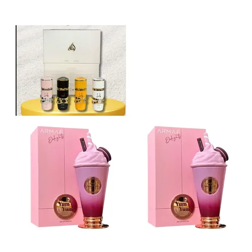 SET MINI YARA X4ML+2 YUM YUM CAJA de AROMA DE PRIMERA