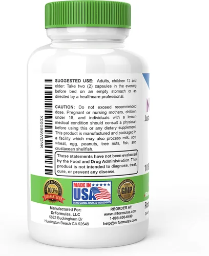 Vista 3 de DrFormulas Saccharomyces Boulardii Probiótico 10 mil millones de UFC Nexabiotic S boulardii, suplemento de apoyo inmunológico y digestivo, 60