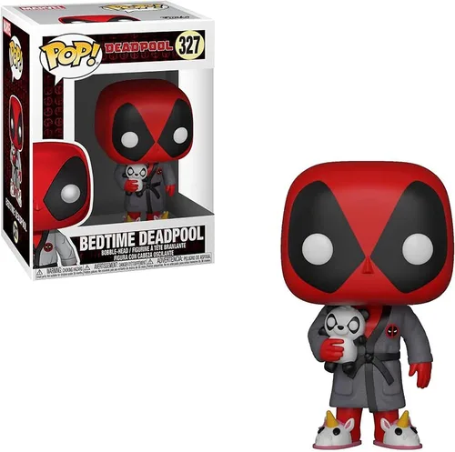 Vista 2 de Funko Pop! Marvel: Deadpool Playtime - Deadpool in Robe, multicolor