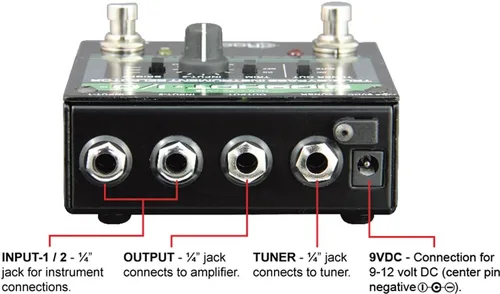 Vista 3 de Radial Selector de instrumentos de E/S BigShot con cable de instrumento