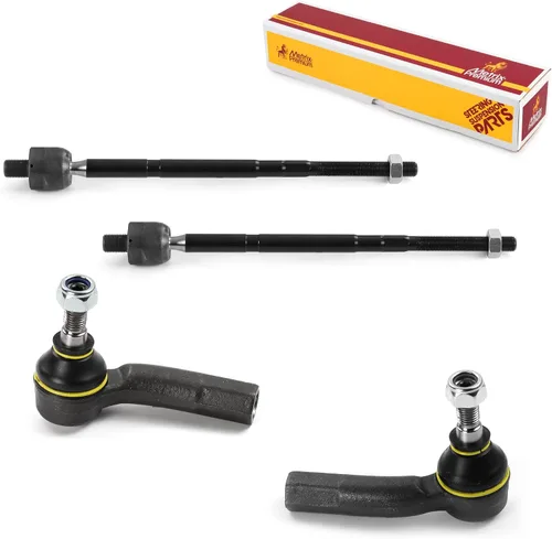 Vista 71 de Metrix Premium Chassis Parts - Kit de 4 piezas de extremos de barra de acoplamiento frontal exterior e interior compatible con Nissan Pathfinder