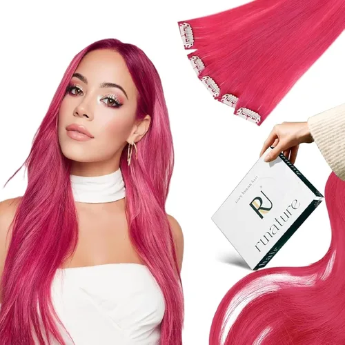 Vista 35 de RUNATURE Extensiones de cabello humano con punta en U, color marrón ceniza a rubio platino