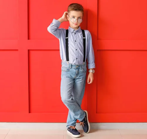 Vista 7 de trilece Suspenders for Boys,Kids,Toddler,Girls,Infants and Baby - Adjustable Y Back Child Suspenders Strong Clips