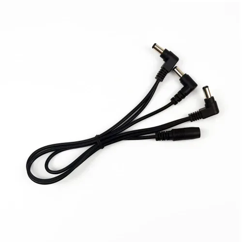 Vista 7 de Cable de alimentación de cadena margarita de 3 maneras DC para adaptador de fuente de alimentación de pedal de guitarra