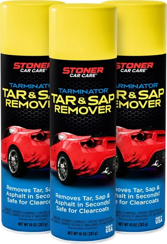 Vista 10 de Stoner Car Care 91154-2PK 295,7 ml. Tarminator de alquitrán, savia y asfalto, seguro para pintura automotriz y cromo en autos, camiones, vehículos